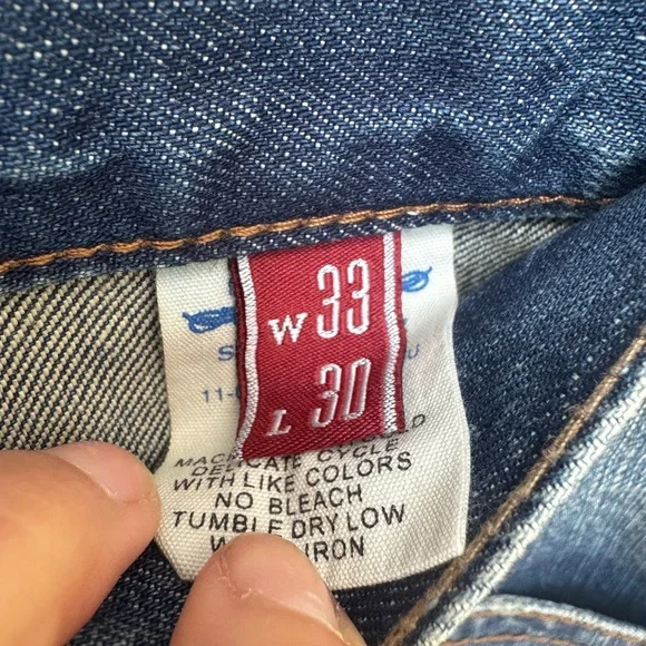 Stetson Jeans 1520 Standard Straight Leg Mid Wash Jeans in W33 x L30 - Picture 4 of 6